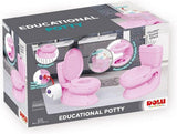 Dolu Dolu Bildung Kindertoilette mit Sound Pink