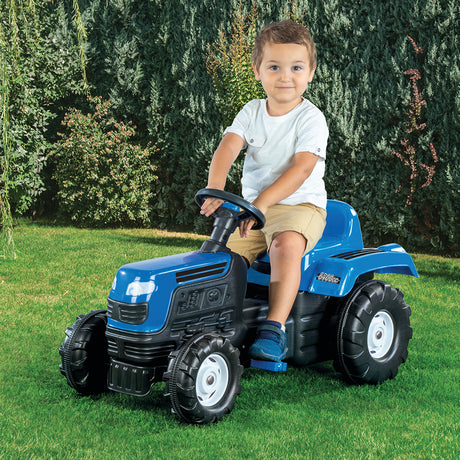 Dolu Trettraktor mit Hupe blau schwarz???????
