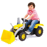 Dolu -Laderfahrt auf dem Traktor