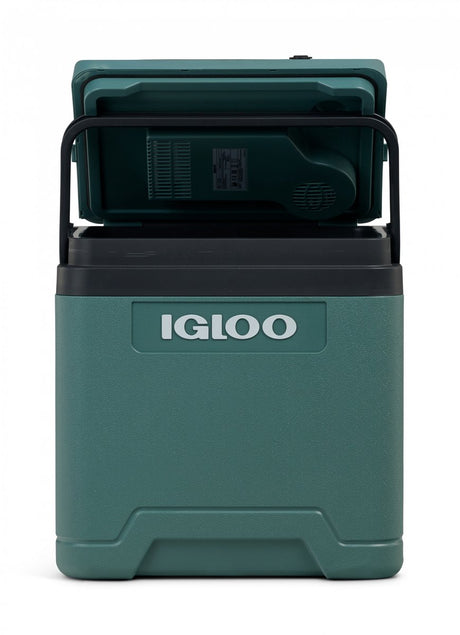 Igloo ie24 Kühlbox – 24 l – AC- und DC-Anschlüsse – 20 °C unter Umgebungstemperatur – umweltfreundlich – grün