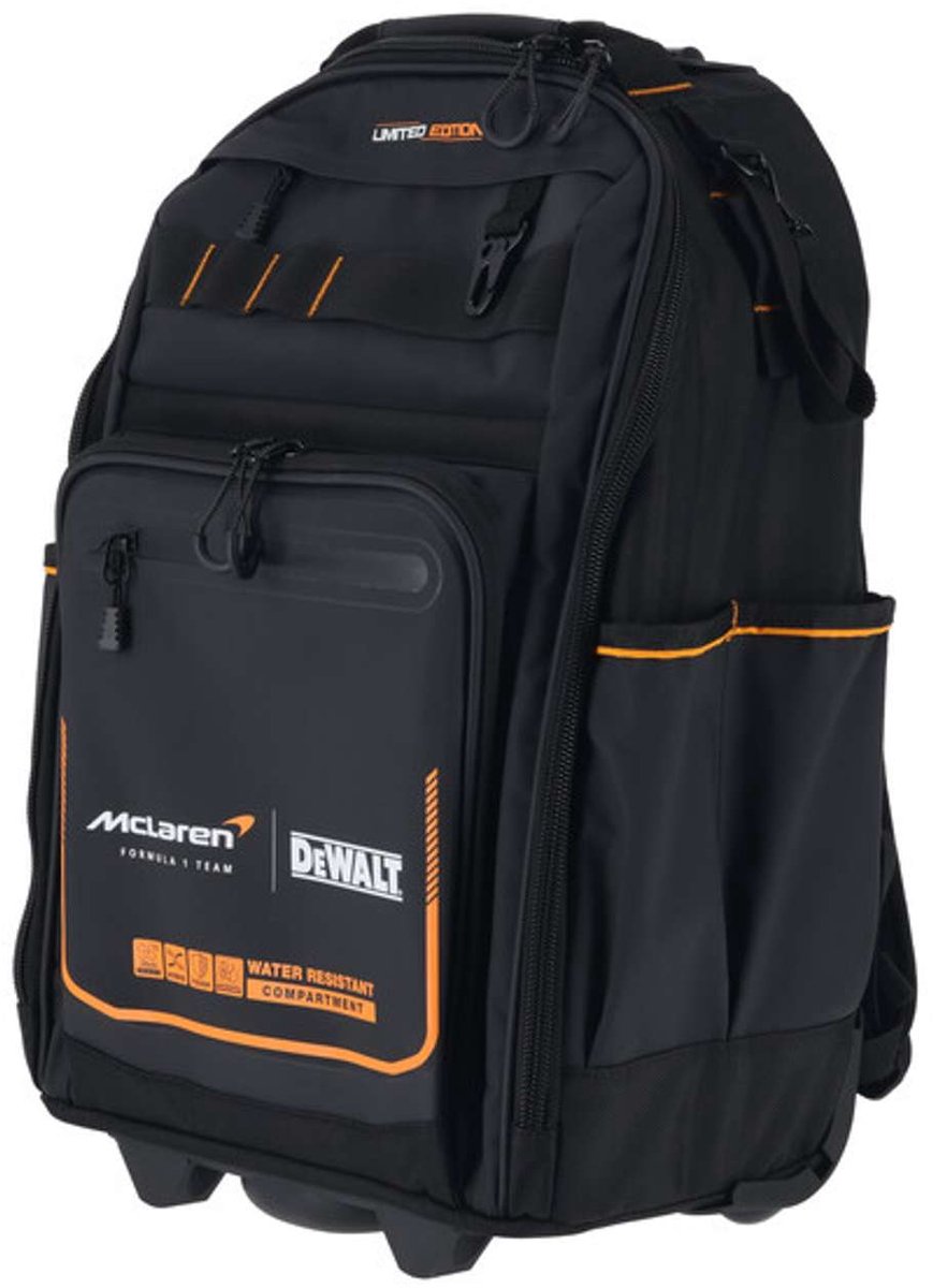 Dewalt McLaren Werkzeugrucksack mit Rollen – Dwst60101-9