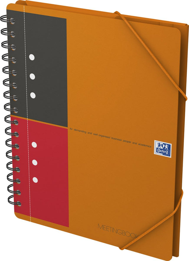 Oxford International Meetingbook-Notizbuch – A5+ liniert – 160 Seiten