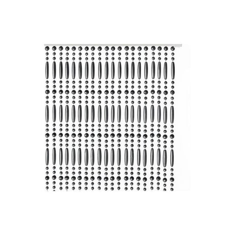 Wicotex Fliegenvorhang Perla 100x240cm grau
