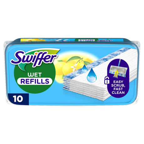 Swiffer Feuchtbodenwischtücher zitrusfrisch 10 Stück (1112115)