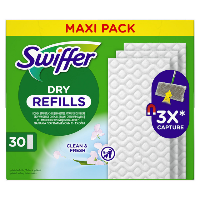 Swiffer Dry Fresh Bodenwischtücher 30 Stück (1117295)