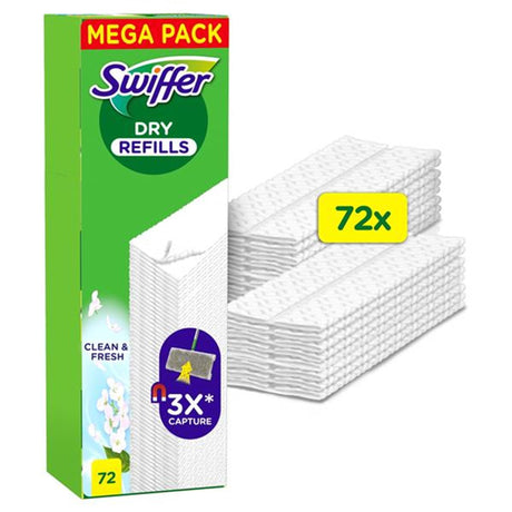 Swiffer Dry Fresh Bodenwischtücher 72 Stück