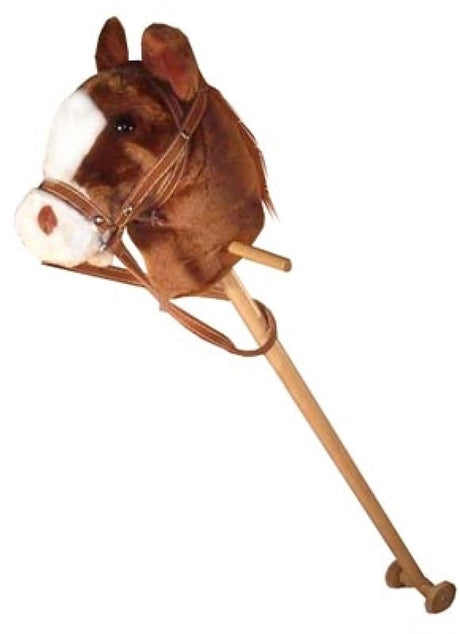Playwood Holz Hobby Pferd mit Sound braun