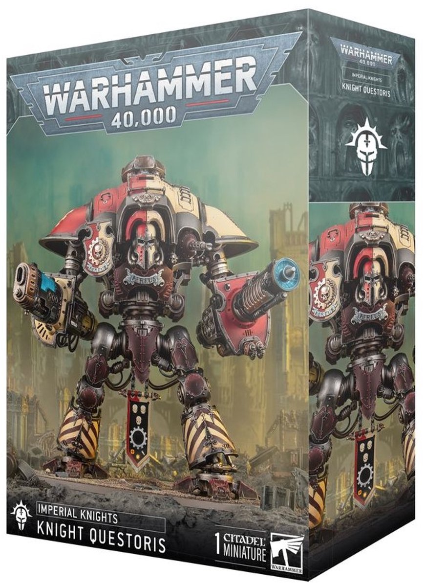 Games workshop warhammer 40k - imperial knights - knight questoris (54-22)