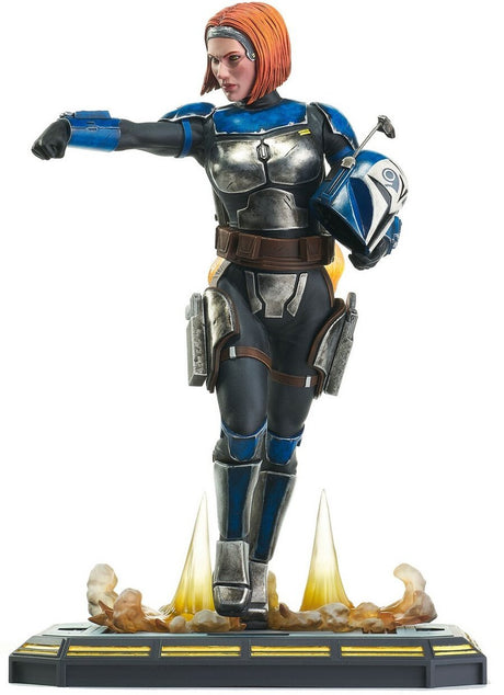 Sanfte riesige Bo-Katan-Statue im Maßstab 1:7 – Premier Collection – Star Wars The Clone Wars-Statue