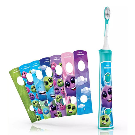 Philips hx6322 04 Sonicare für Kinder elektrische Zahnbürste grün weiß