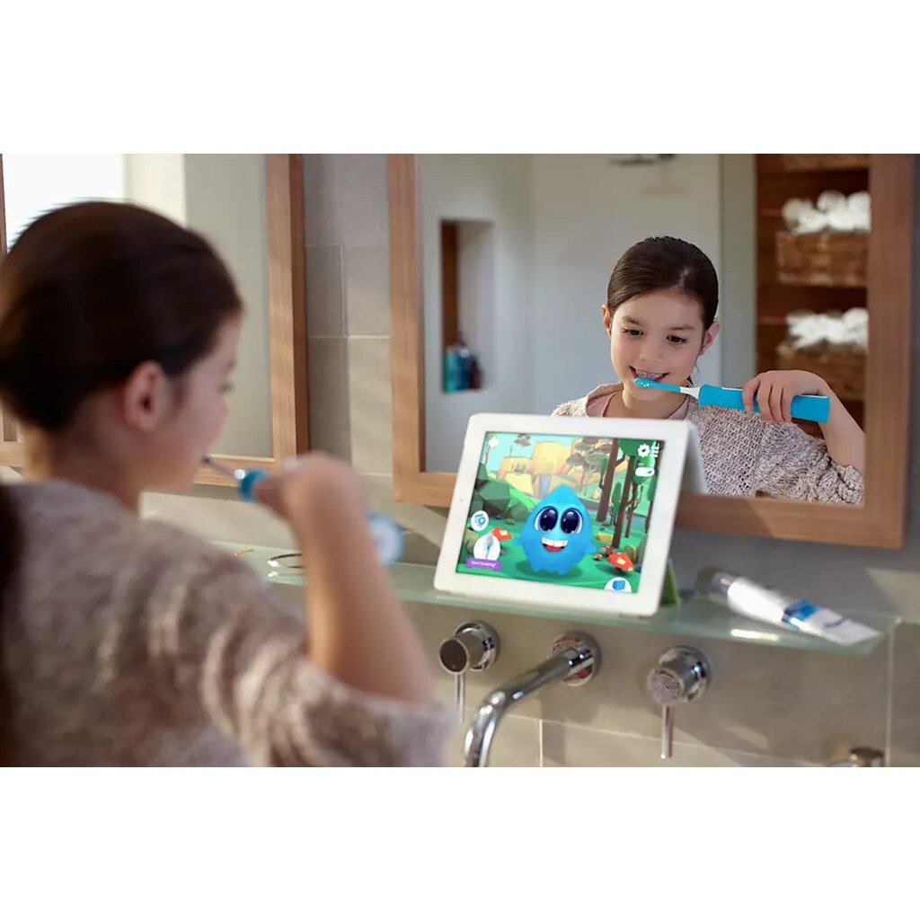 Philips hx6322 04 Sonicare für Kinder elektrische Zahnbürste grün weiß