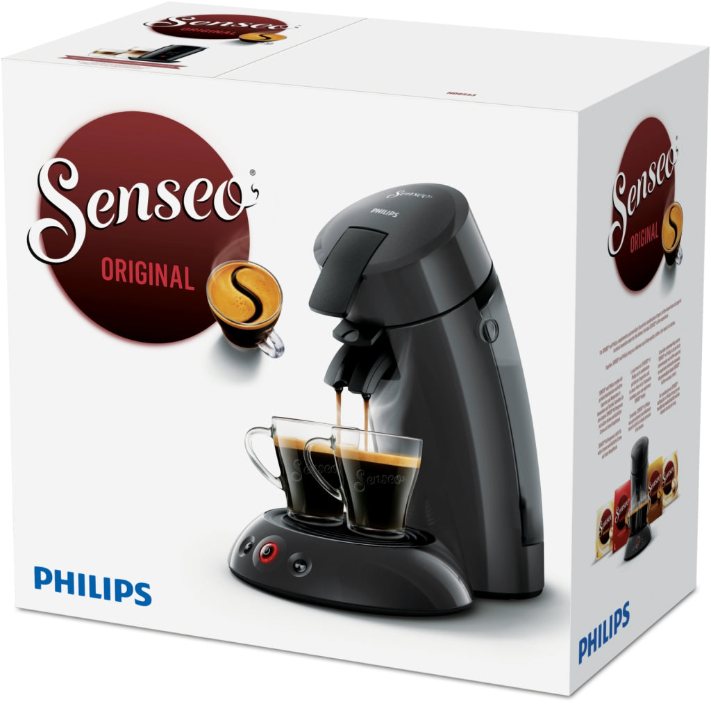 Philips HD6553 50 Senseo II Cashmere Kaffeemaschine Schwarz Titan