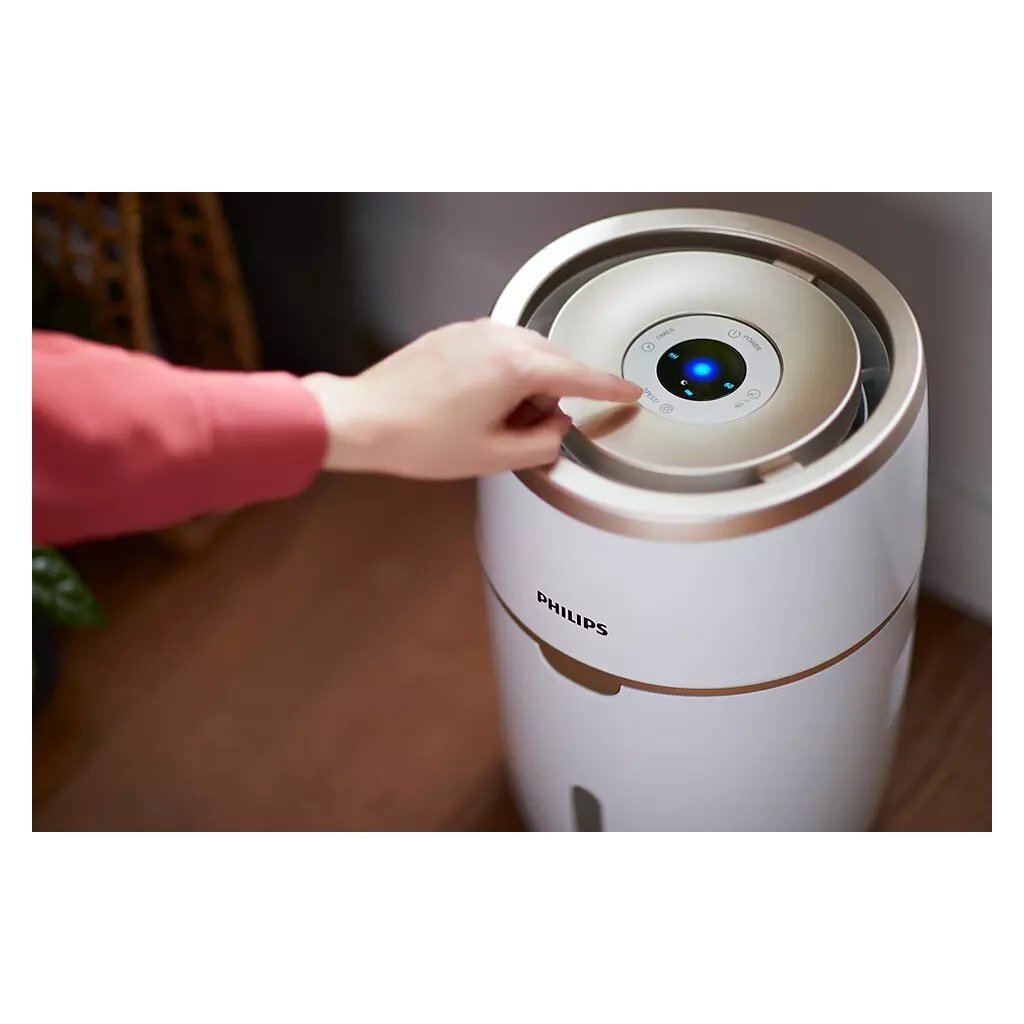 Philips hu4816 10 Serie 2000 Luftbefeuchter 4l weiß Champagner