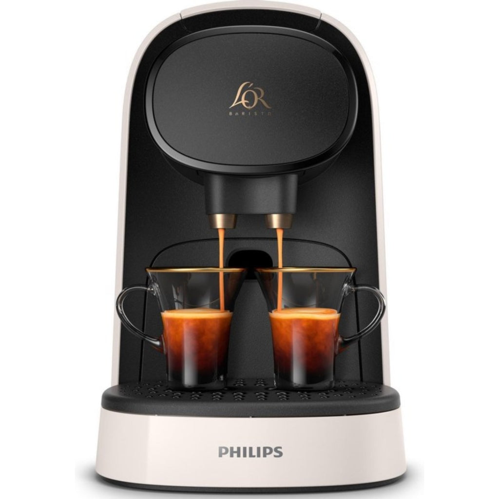 Philips lm8012 00 lor Barista Kapselkaffeemaschine weiß schwarz
