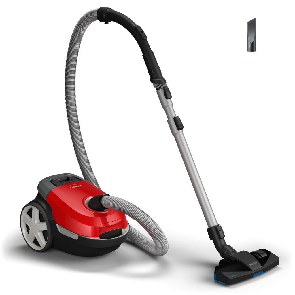 Philips XD3140 09 3000 Series Performer Kompaktstaubsauger 900 W Rot Schwarz
