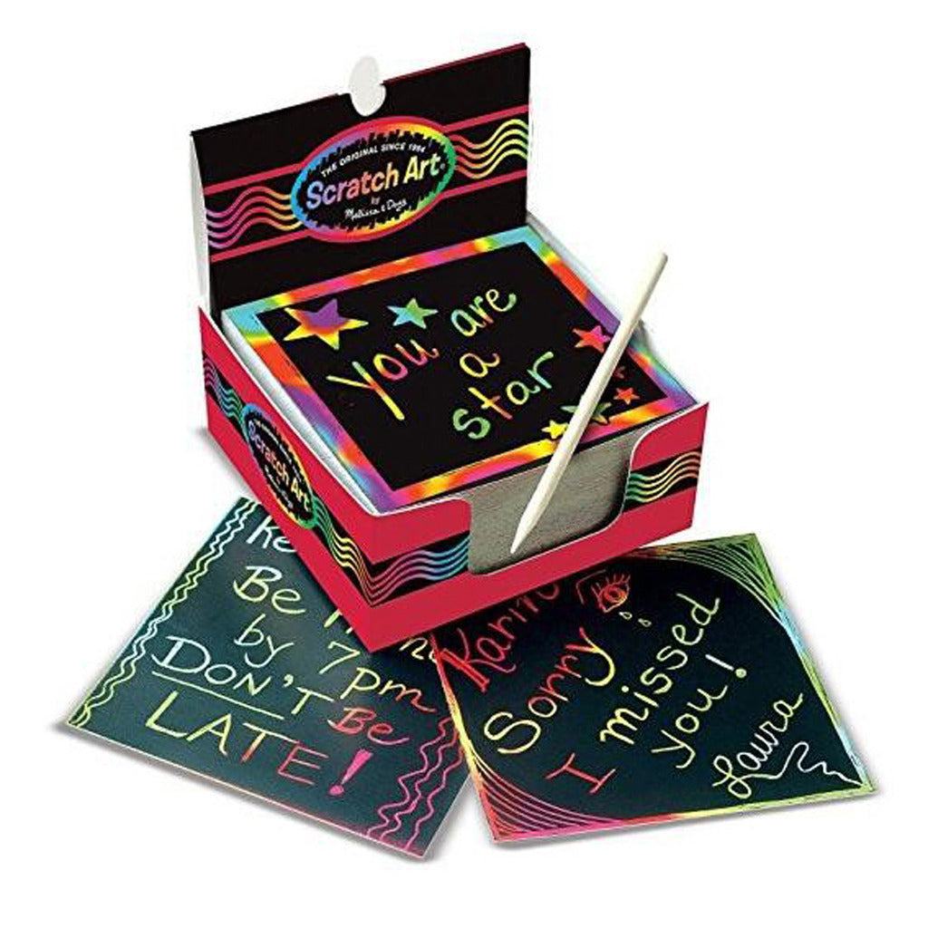 Basic Scratch Art Haftnotizen, 125 Blatt