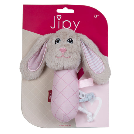 Jipy Rassel-Quetsch-Hund rosa