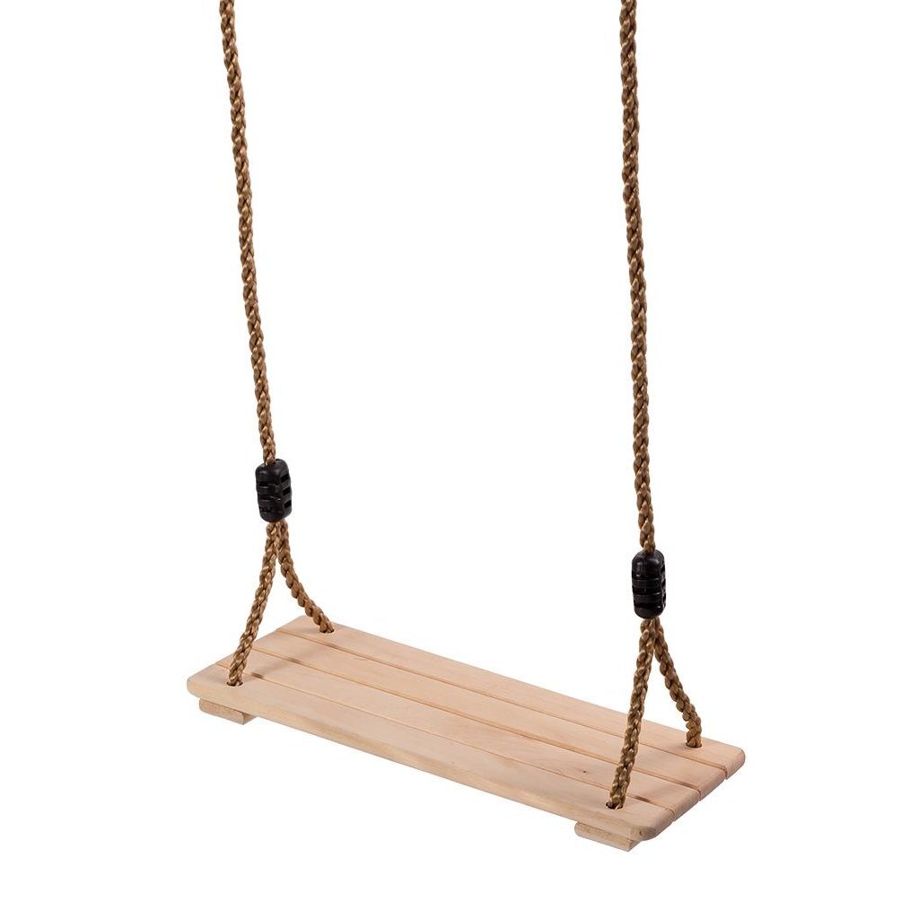 Alert Outdoor-Holzschaukel 42x5x130 cm