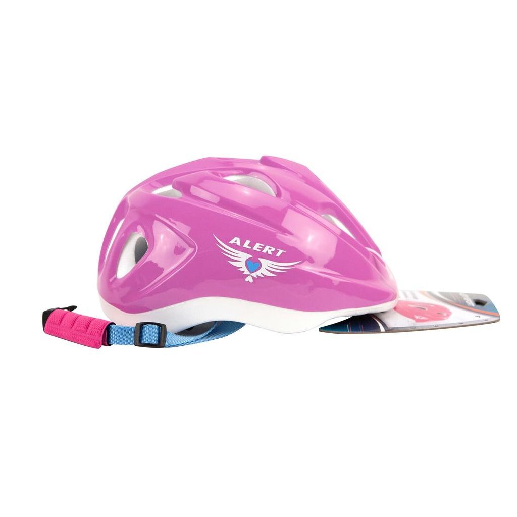 Alert Sport verstellbarer Helm rosa