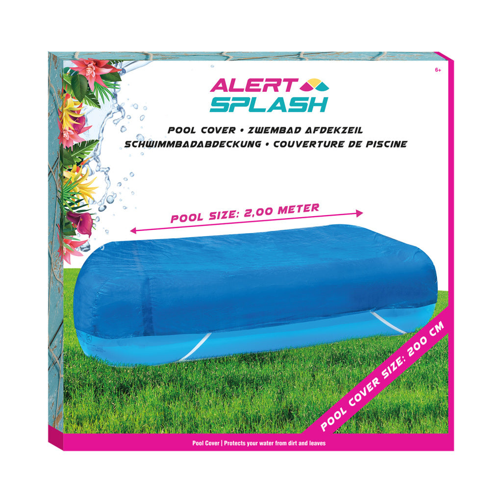 Alarmschwimmbadabdeckung 200x150x51 cm