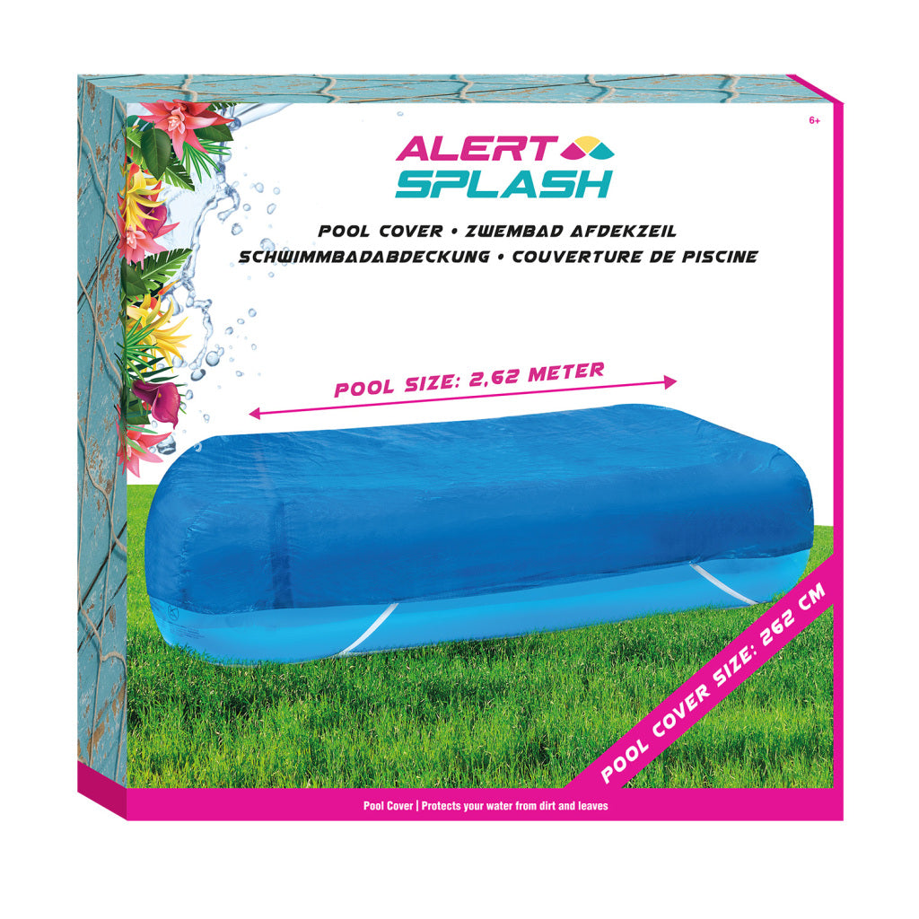 Alarmschwimmbadabdeckung 262x175x51 cm