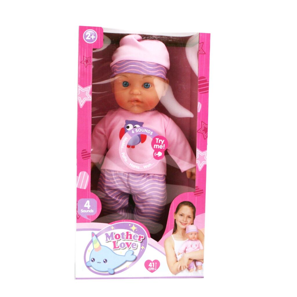 Basic Mother Love Babypuppe 41 cm + Sound