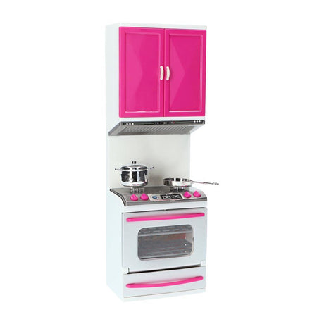 Fleur Küchenspielset Gasherd mit Backofen und Küchenschrank