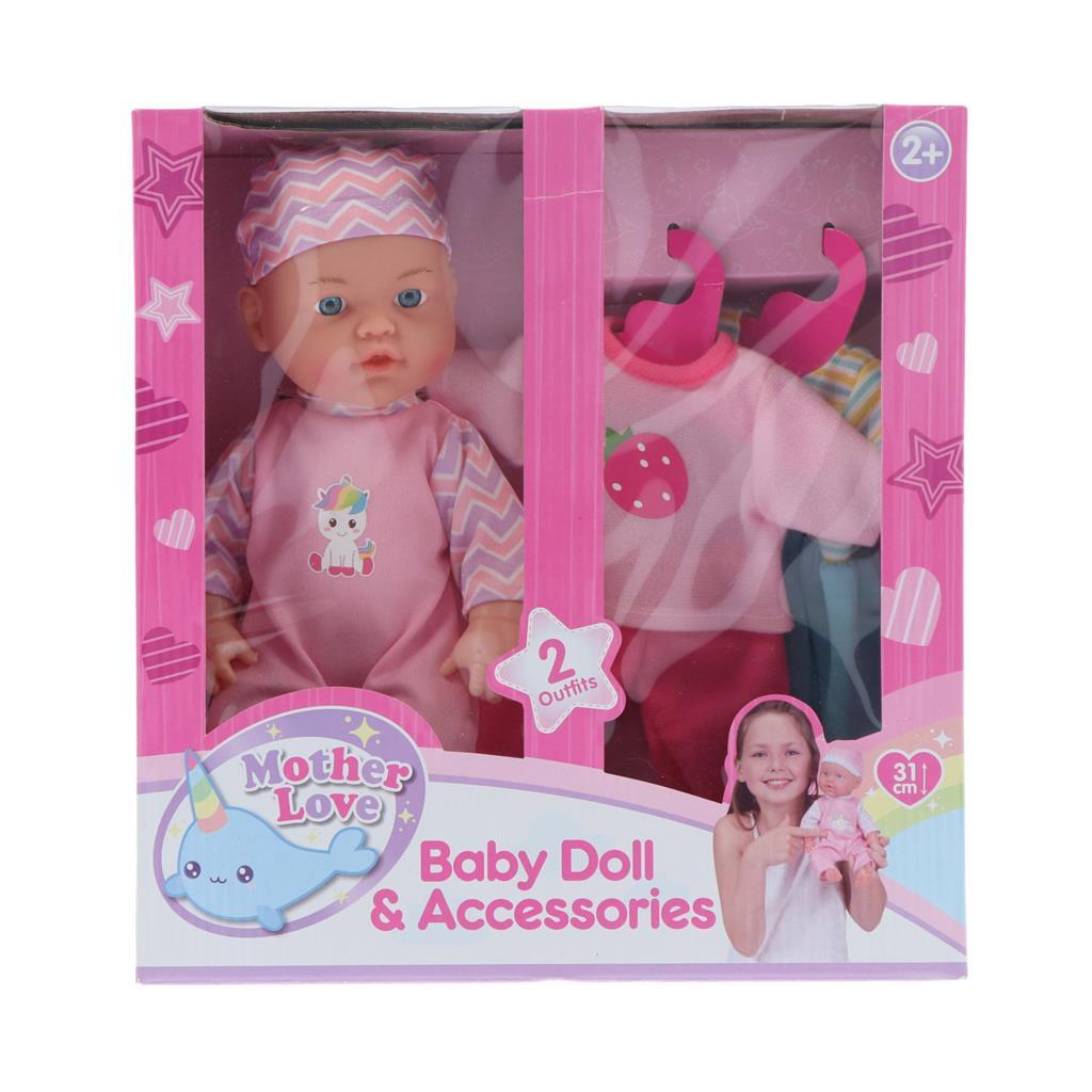 Basic-Mutterliebe-Babypuppe + Zubehör
