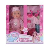 Basic-Mutterliebe-Babypuppe + Zubehör