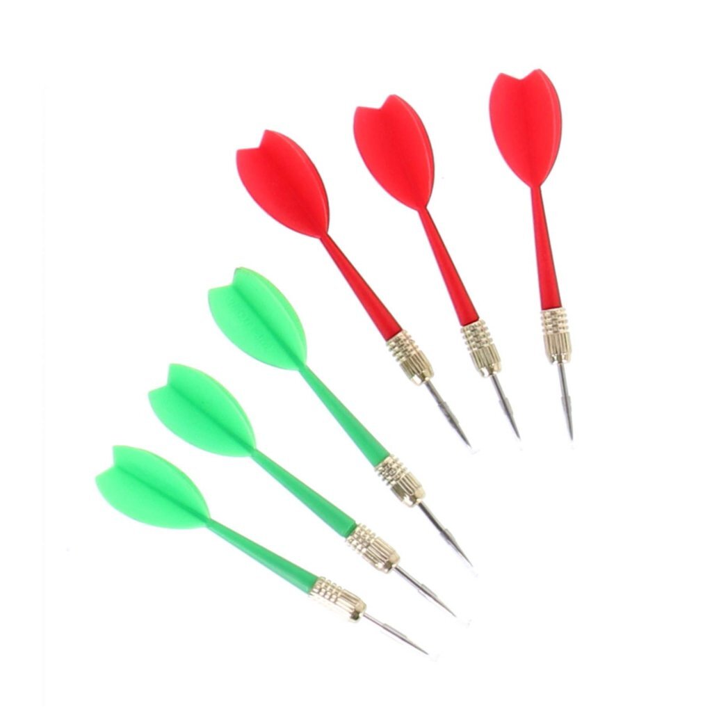 Keine Marke Dartscheibe zweiseitig mit 6 Pfeilen 37 cm | 3 Stück