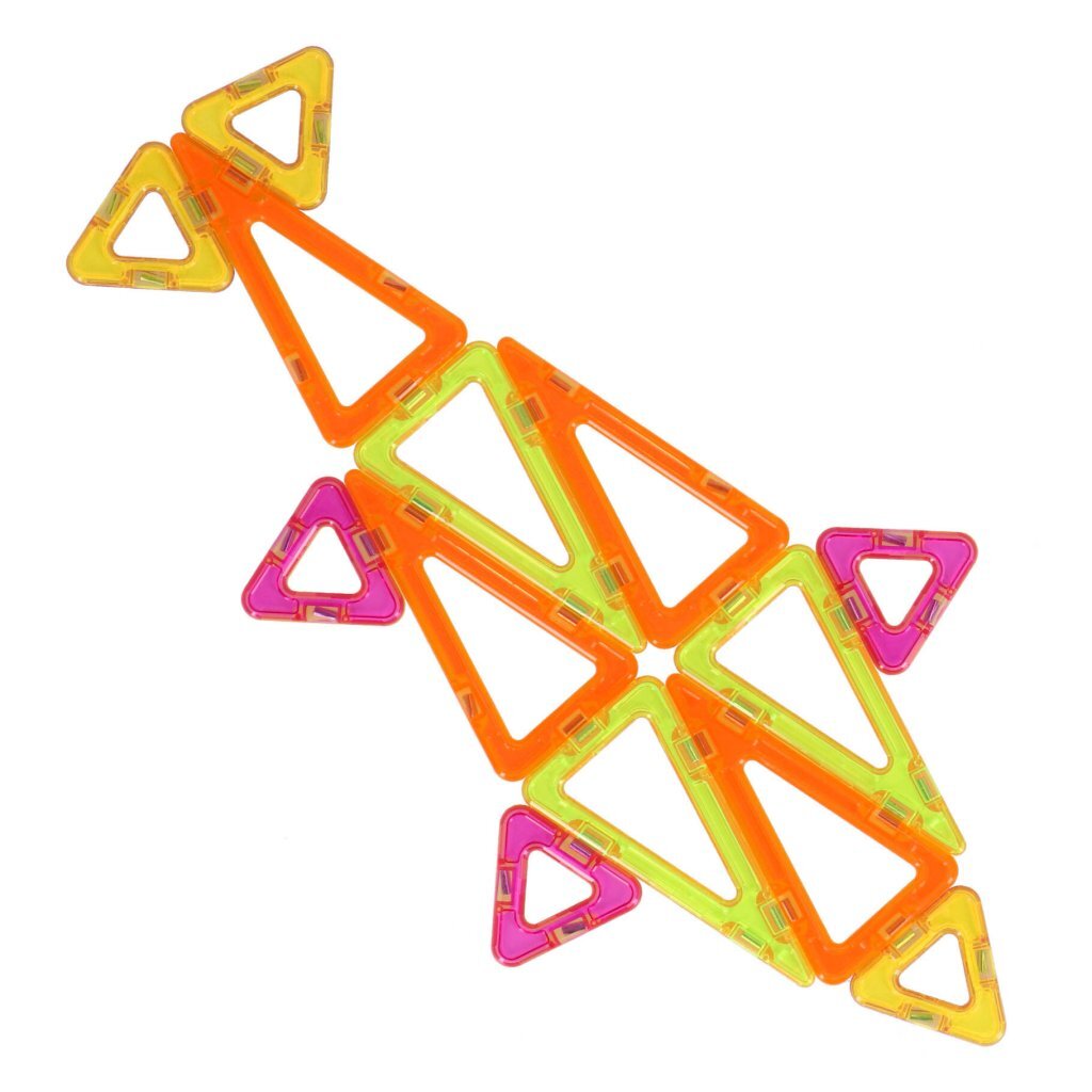 Wissenschaftliche Magnetplättchen in verschiedenen Formen, 77 Stück, 5,5 cm