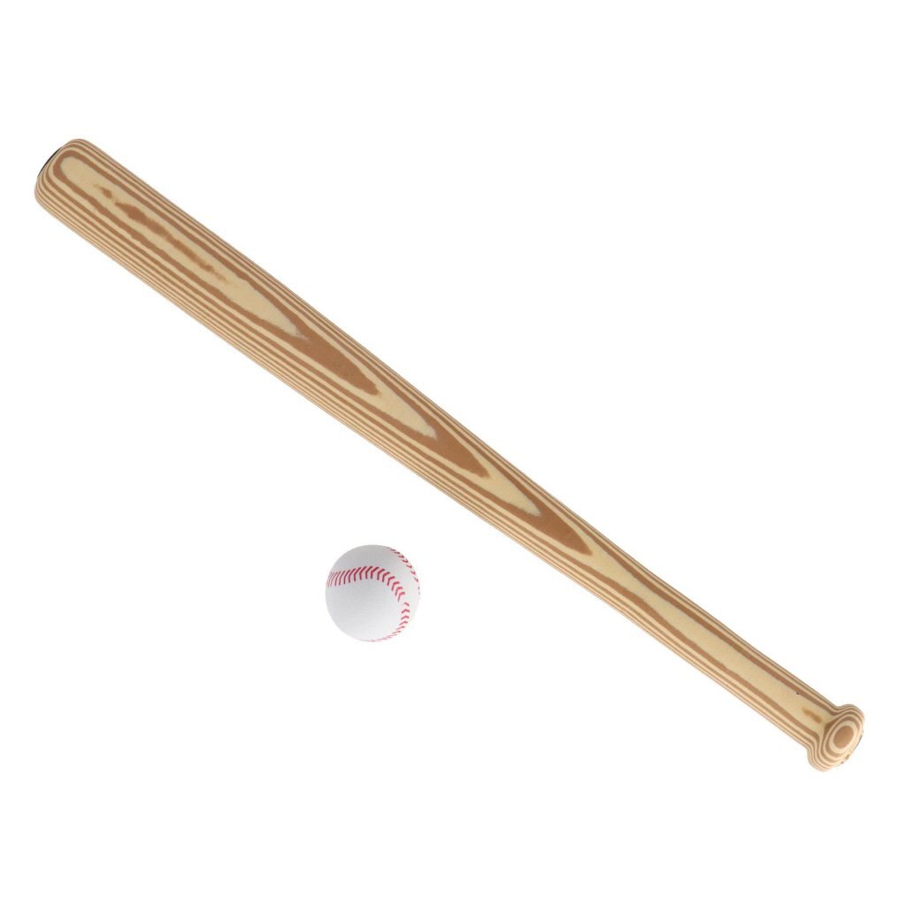 Kein Marken-Baseballschläger mit Ball | 3 Stück