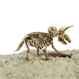 Dino-Basis Dinobase Dino-Schnitzerei Triceratops 3D-Set | 3 Stück