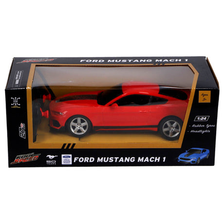 Kool Speed ferngesteuertes Auto Ford 1:24 Mustang Mach 1 rot