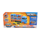 No-Brand-Popup-Autotransporter mit 2 Metallautos | 2 Stk