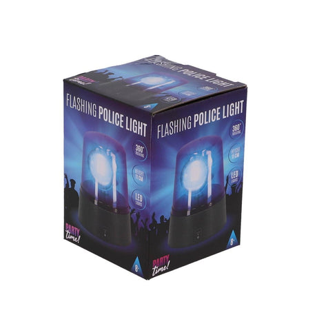 Partyzeit! Partytime Polizei Blinklicht 11cm | 4 Stück