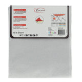 Daily home strijkhoes metal s 112x30 cm grijs katoen schuim