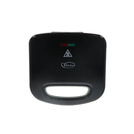 Daily home tosti sandwichmaker 700w zwart