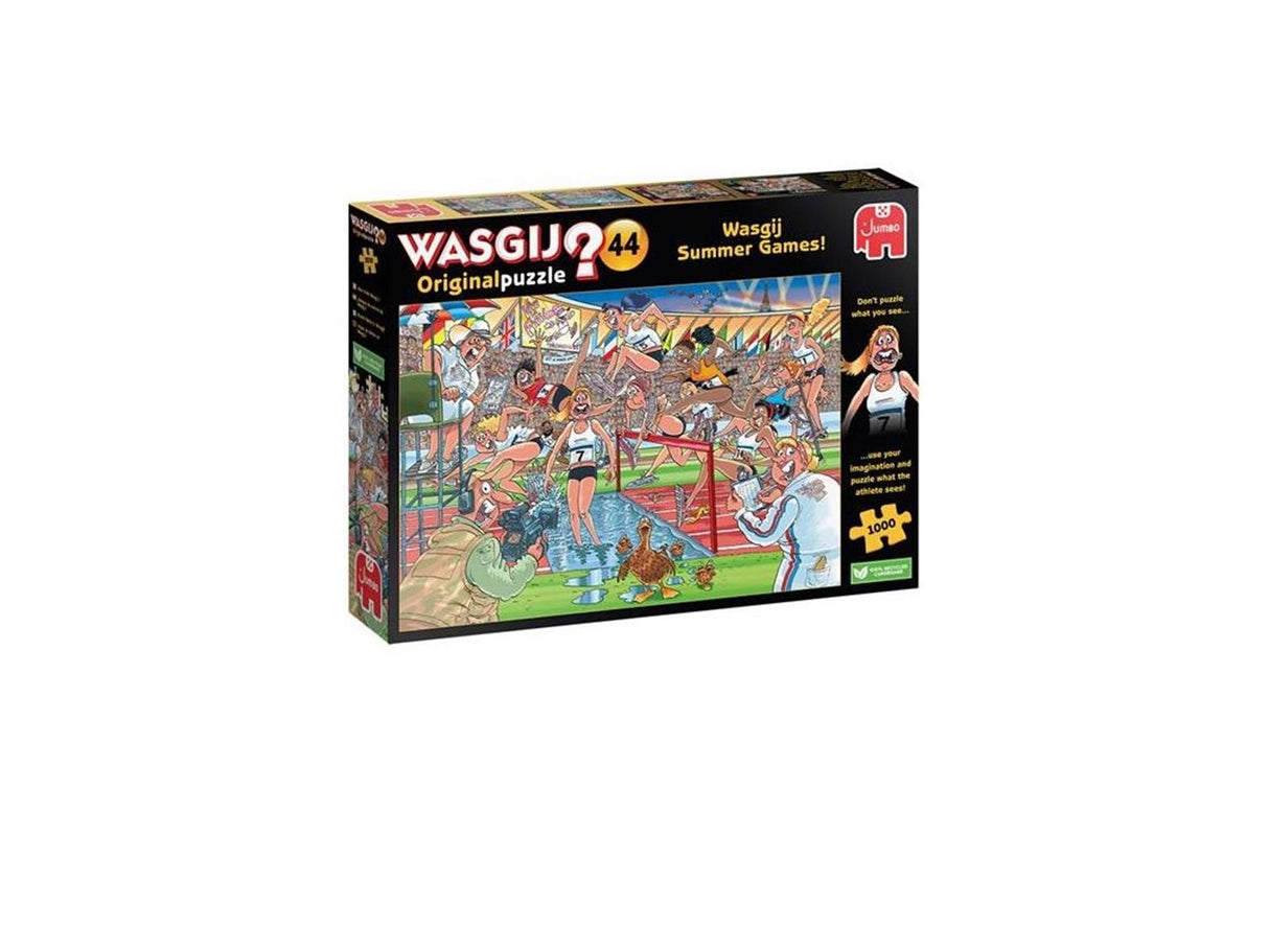 Jumbo Wasgij Original 44 Puzzle – Sommerspiele!, 1000 Teile.