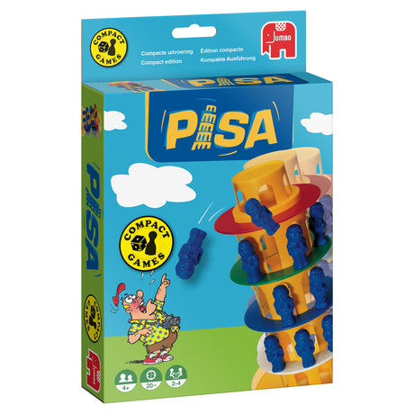 Jumbo-Reisespiel „Turm von Pisa“.