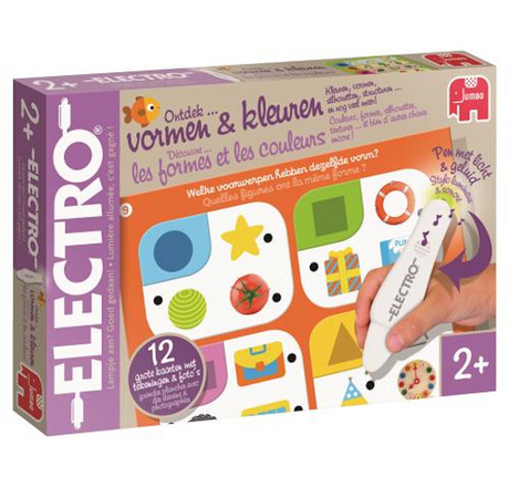 Elektro-Jumbo-Wonder-Stift-Formen-Lernspiel zum Ausmalen