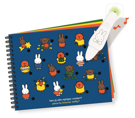 Electro Jumbo - Wunderstift - Miffy - Lernspiel - praktisches Mitnahmeheft - ab 3 Jahren