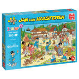 Jumbo Jan van Haasteren Junior 9 Puzzle Efteling Max Mortiz 360-teiliges Kinderpuzzle