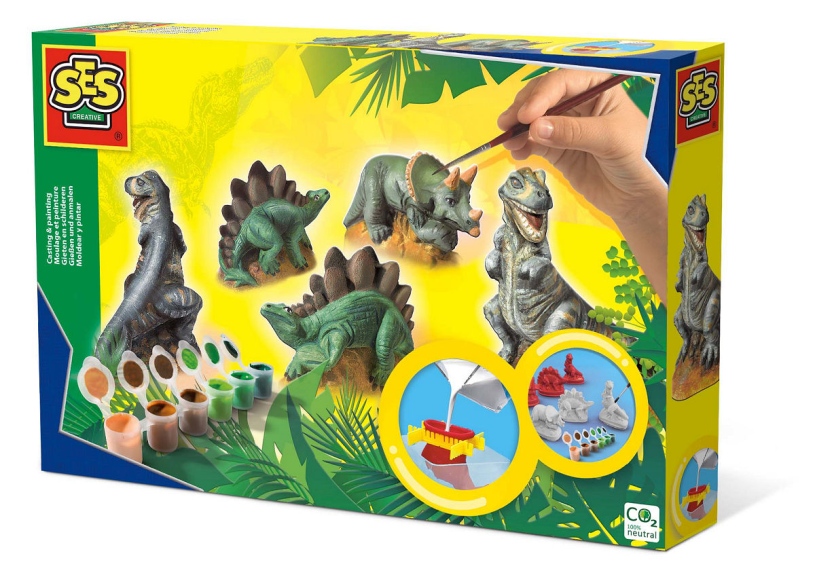 Ses Creative Ses Gipsabdruck – Dinosaurier