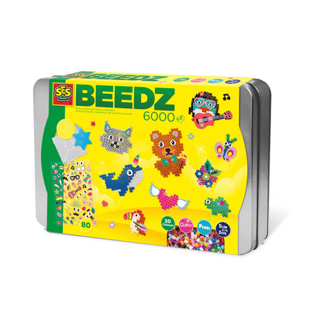 Ses Creative Beedz Bügelperlen Luxus Sortierbox 6000 Stück