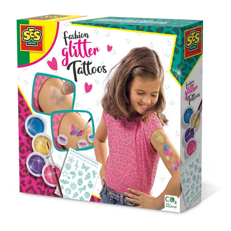 Ses kreative Ses Mode-Glitzer-Tattoos