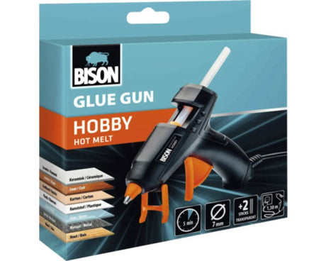 Bison Klebepistole Hobby 7mm Kartuschen Klebepistolenstifte