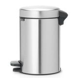 Brabantia Treteimer Newicon 3l mattierter Stahl, fingerabdrucksicher