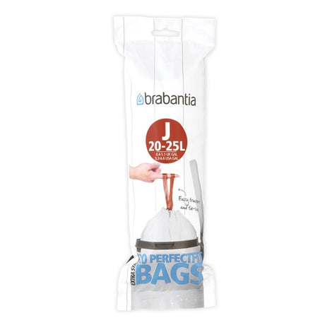 Brabantia PerfectFit Abfallbeutel Code J 23l 20 Stück
