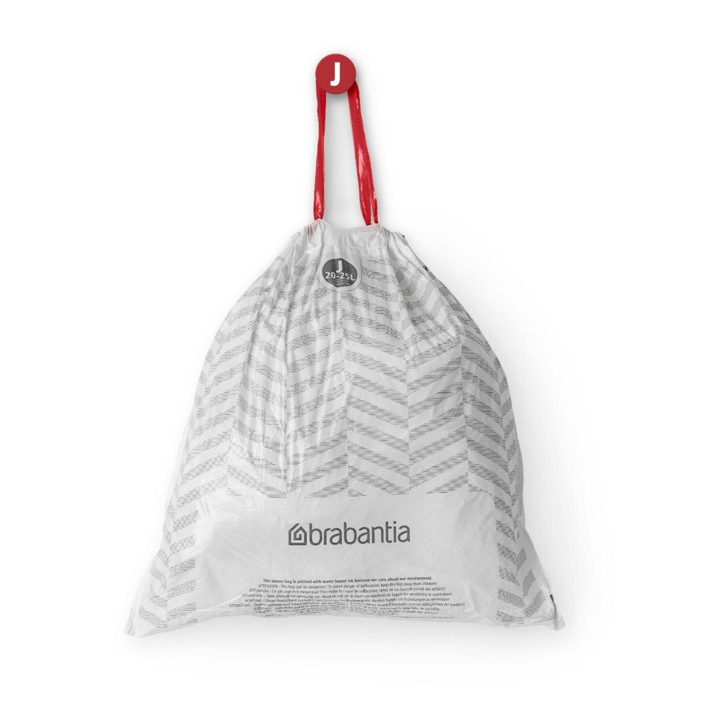 Brabantia PerfectFit Abfallbeutel, Code J, 23l, 20 Stück